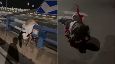 重庆江北摩托车事故