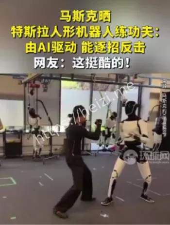 马斯克AI机器人视频